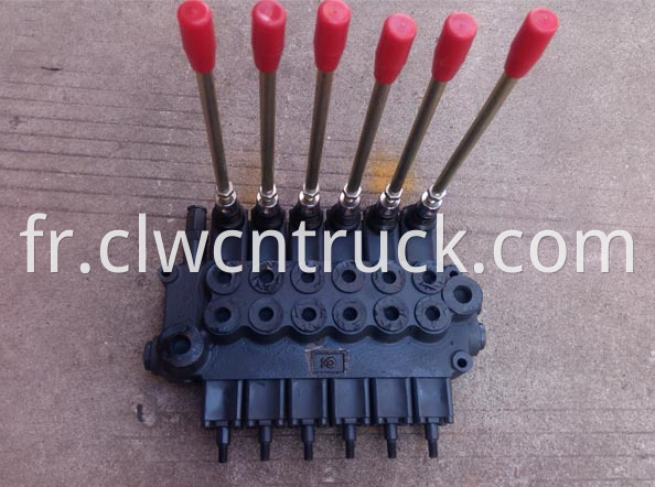 multi-way valve for garbage trucks